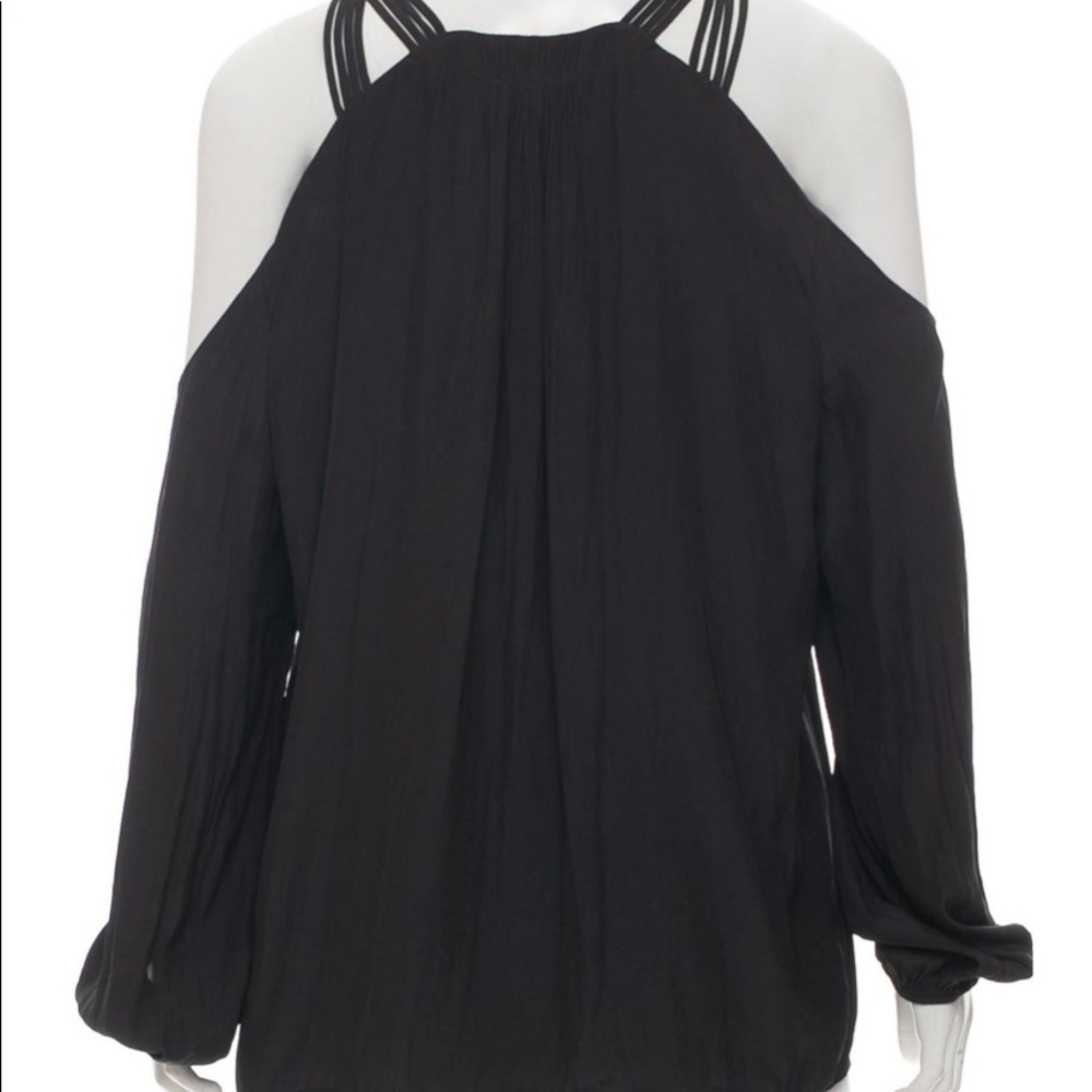 LIKE NEW! RAMY BROOK Black Cold Shoulder - L
